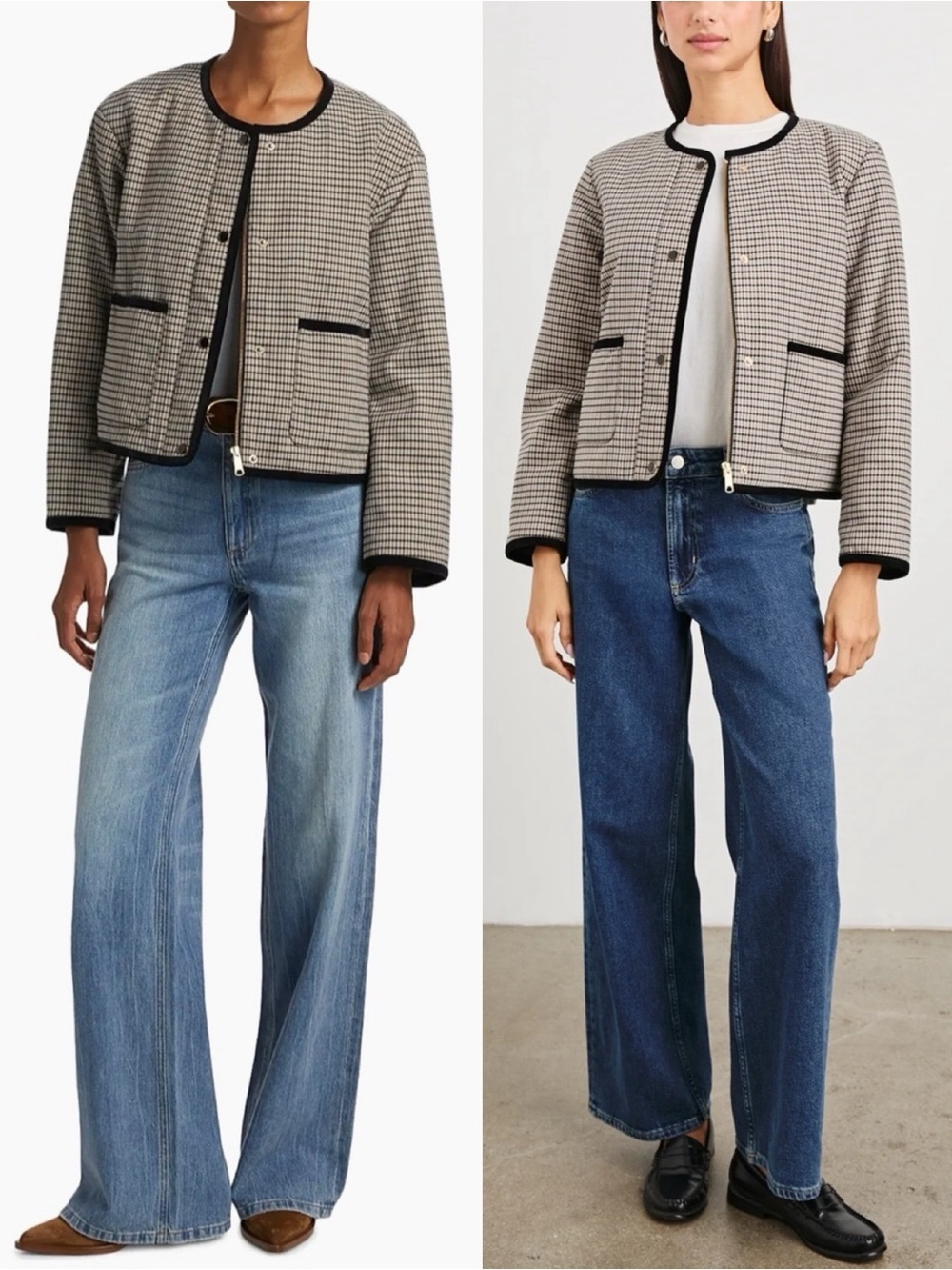 Joie Plaid Jacket